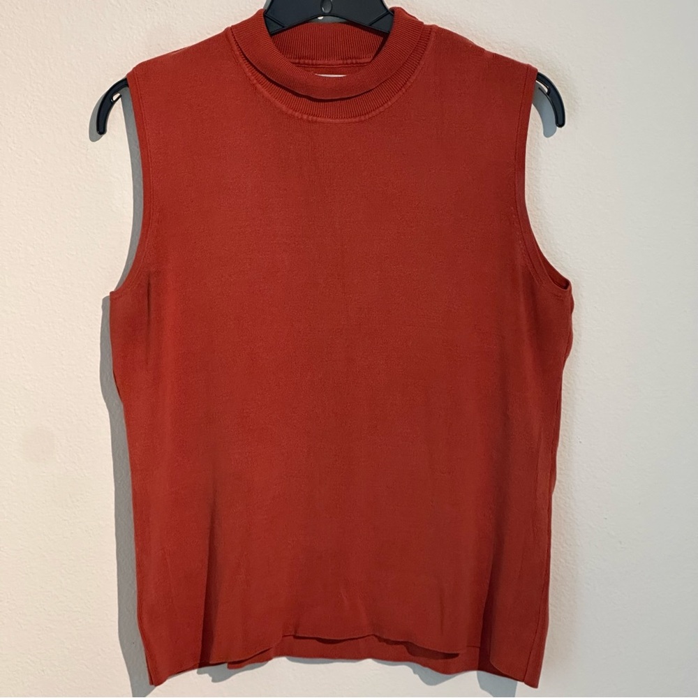 Chico's Brown Sleeveless Tank Top